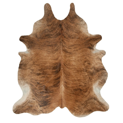 Brown Brindle Nguni Cow Skin Rug