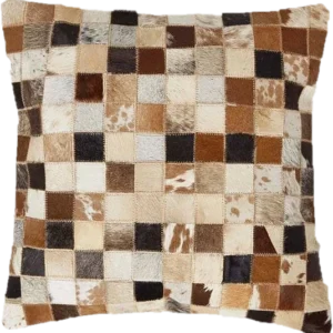 patchwork nguni scatter cushion